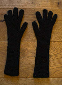 Hand-knit Gloves - long