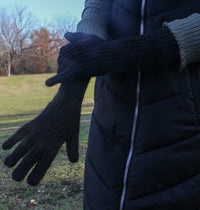 Hand-knit Gloves - long