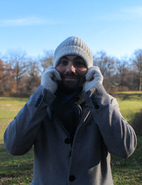 Hand-knit Beanie